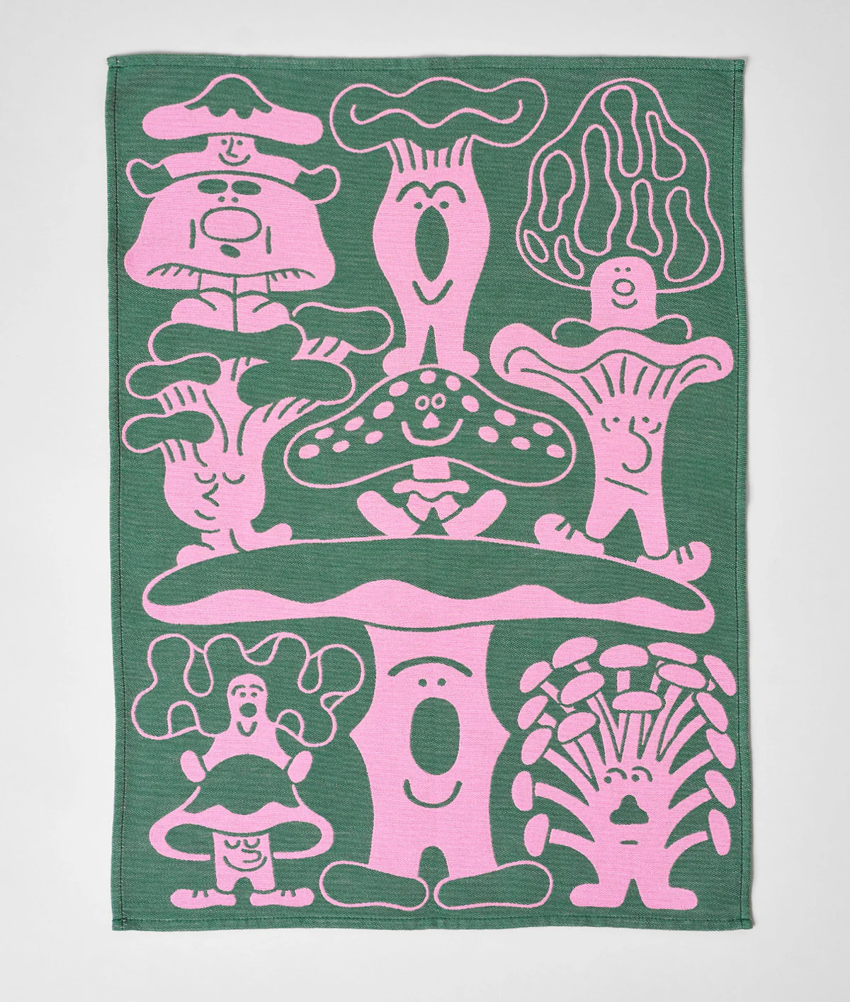 Mushrooms Cotton Tea Towel - Image 4