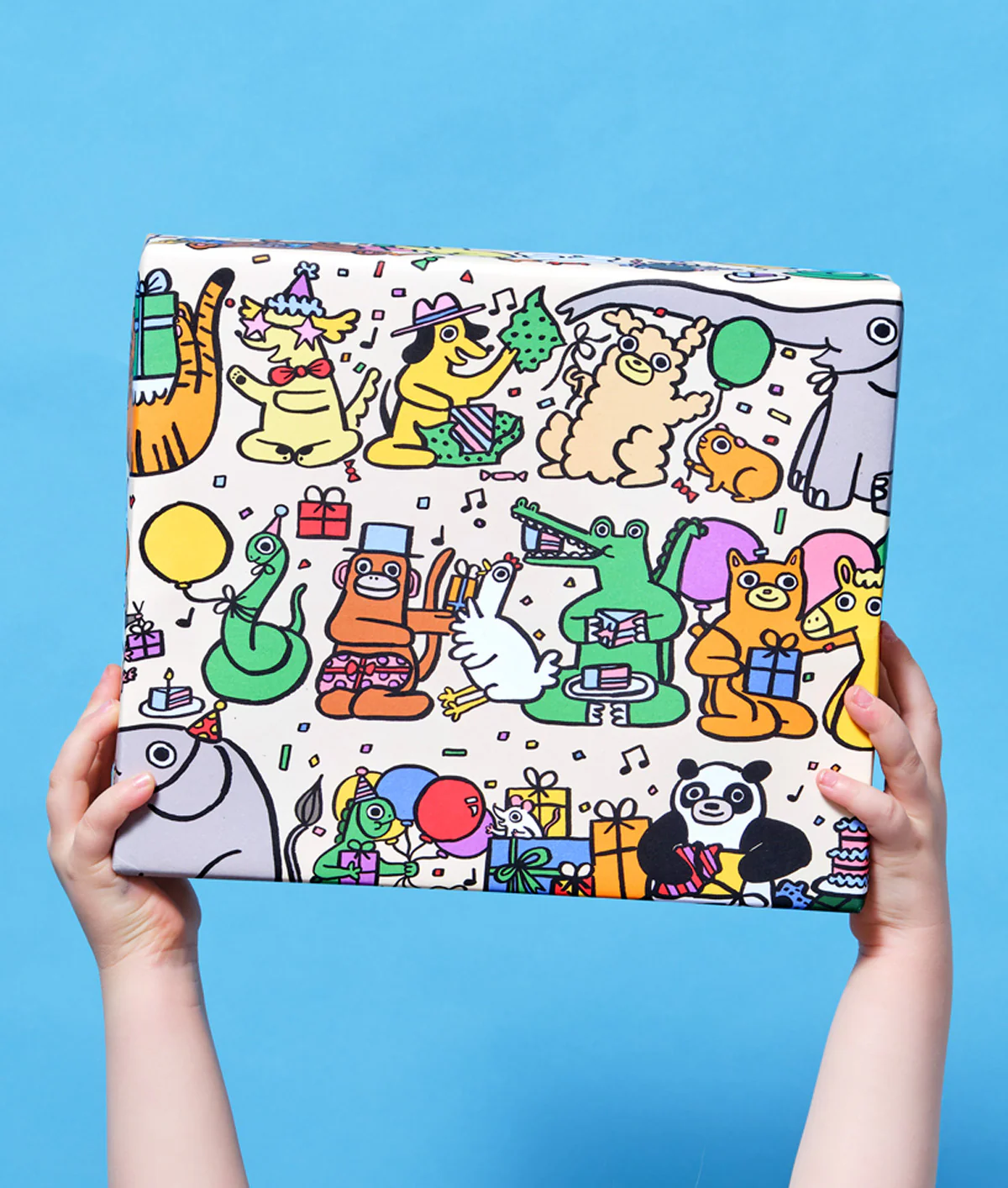 Pass The Parcel Kids Wrapping Paper