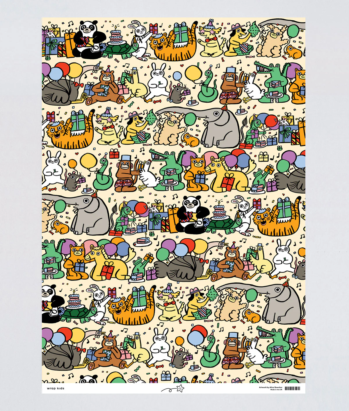 Pass The Parcel Kids Wrapping Paper - Image 4