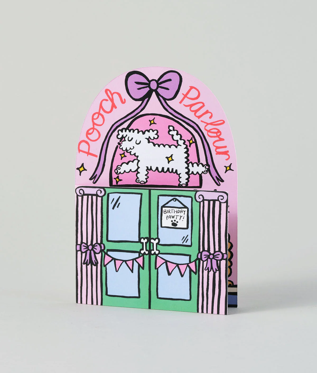 Pooch Parlour Kids Fold Out Birthday Card