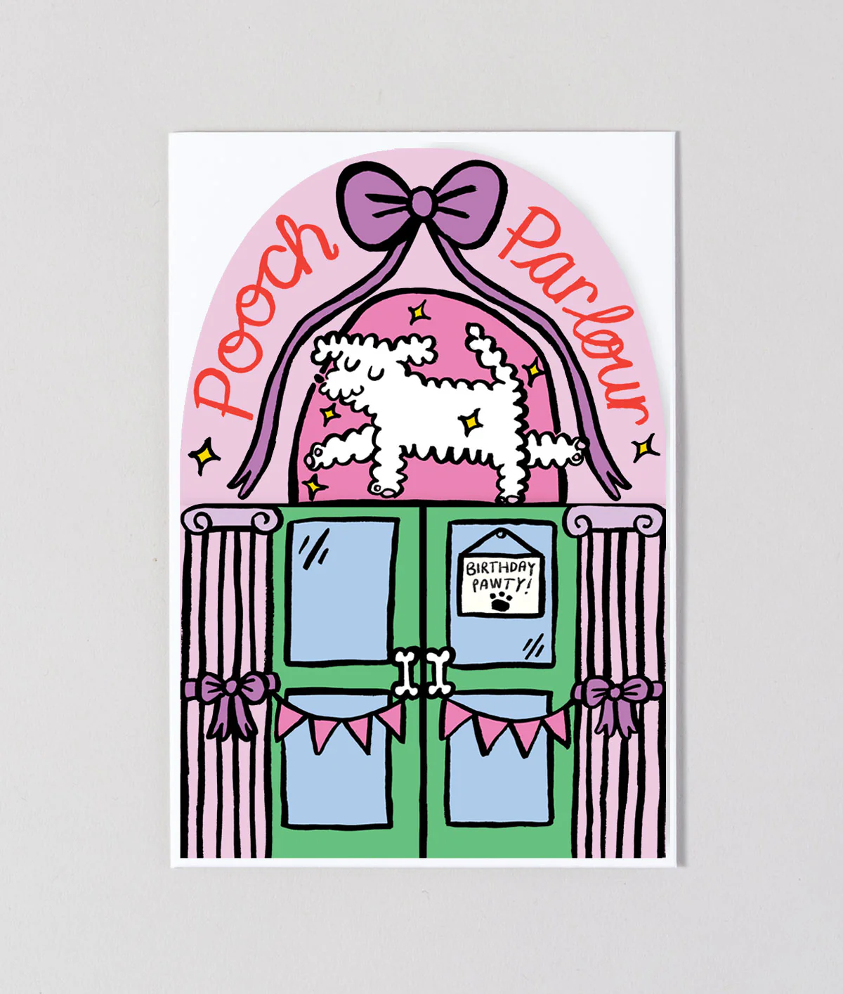Pooch Parlour Kids Fold Out Birthday Card - Image 3