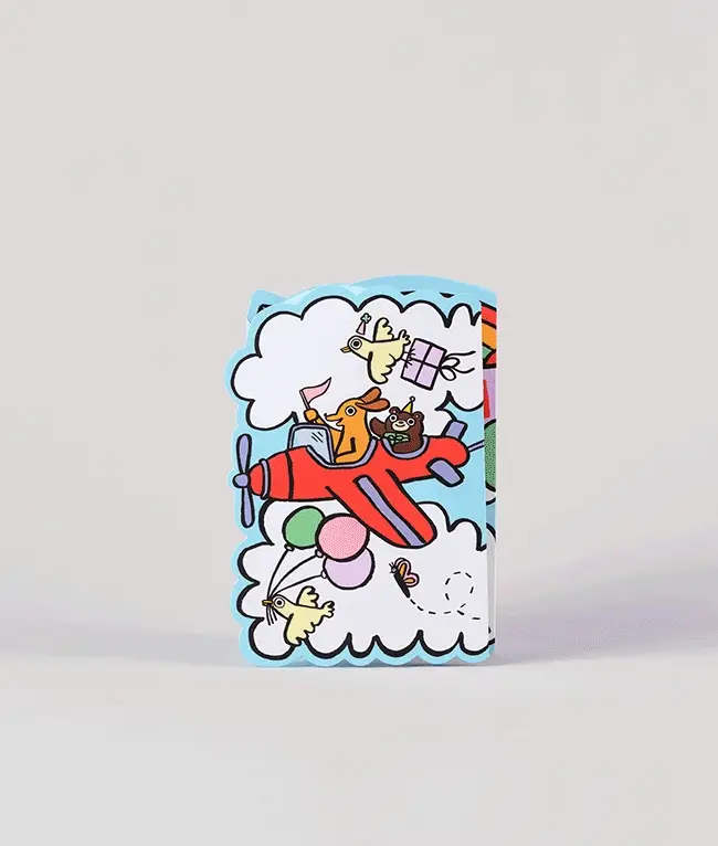 Sky Parade Kids Fold Out Birthday Card - Image 2