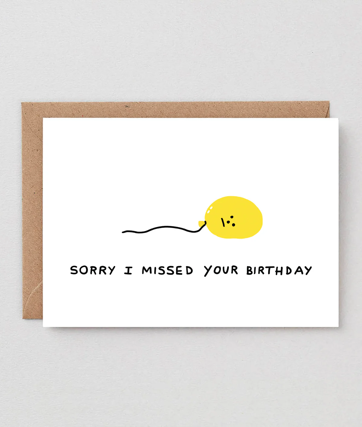 Sorry I Missed Your Birthday Balloon