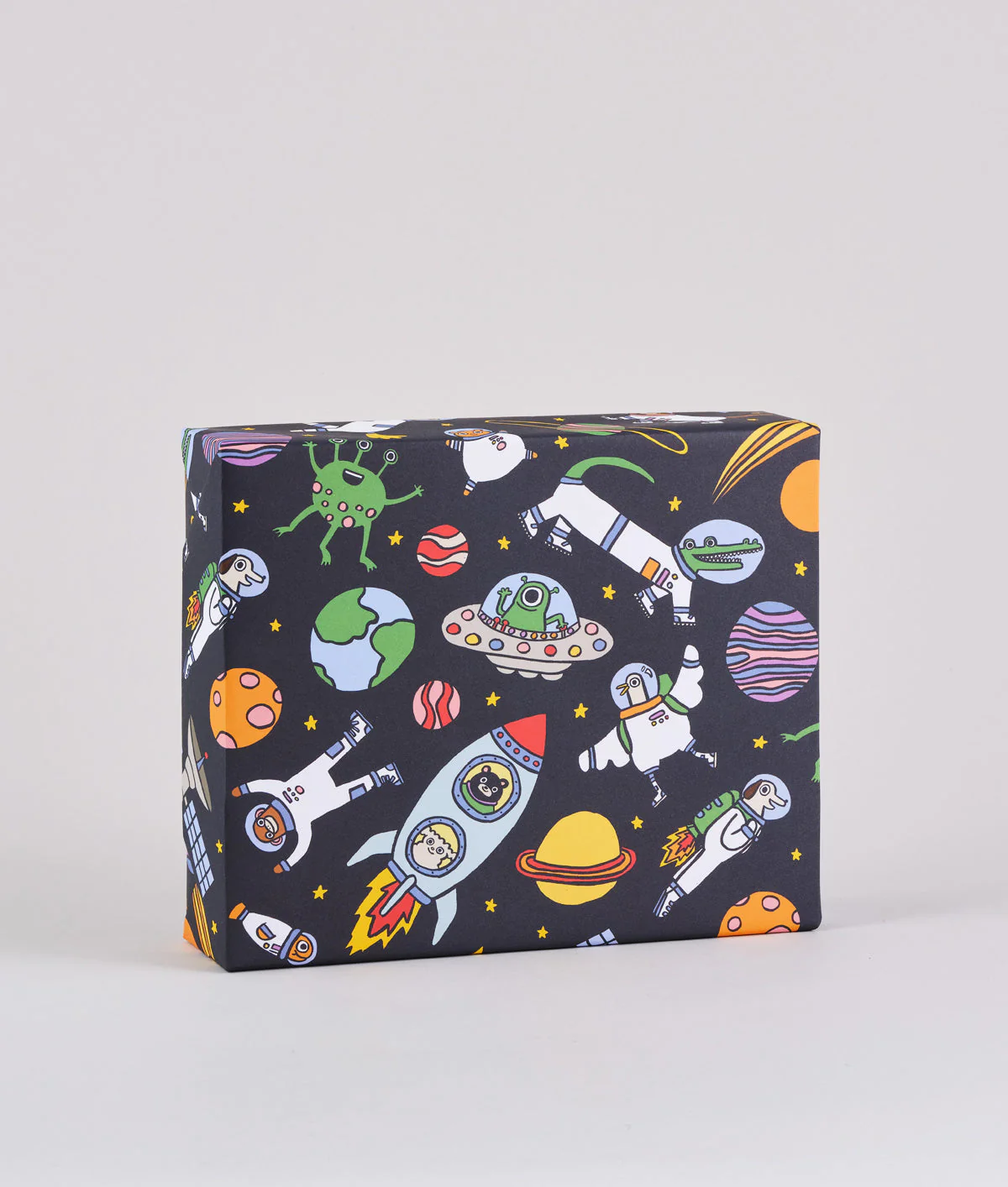 Space Kids Wrapping Paper - Image 2