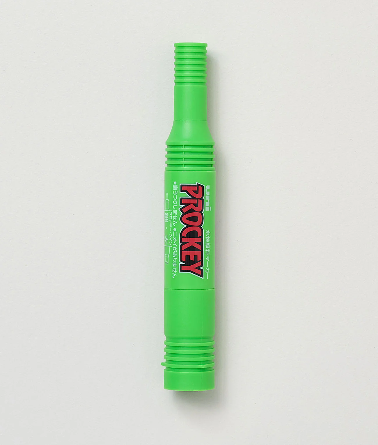 uni PROCKEY Double Ended Marker Green